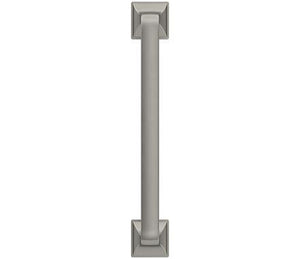 Amerock Cabinet Pull Satin Nickel 5-1/16 inch (128 mm) Center-to-Center Ville 1 Pack Drawer Pull Cabinet Handle Cabinet Hardware