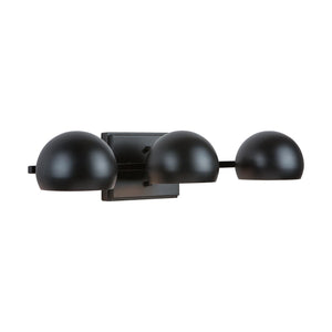 Capital Lighting 133131MB Hadley 3 Light Vanity Matte Black