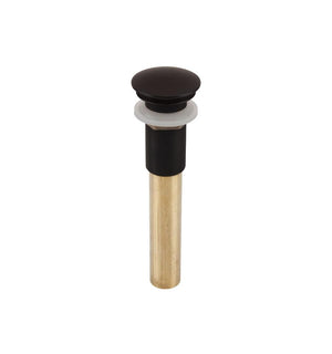 Thompson Traders Bath Drain Oil-rubbed Bronze Finish Soft Touch Pop Up TDP15-OB Oil-Rubbed Bronze