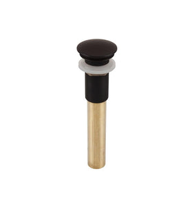 Thompson Traders Bath Drain Oil-rubbed Bronze Finish Soft Touch Pop Up TDP15-OB Oil-Rubbed Bronze