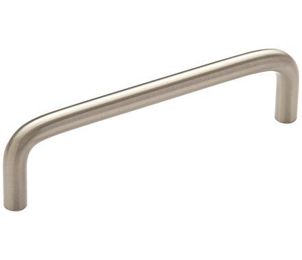 Amerock Cabinet Pull Satin Nickel 4 inch (102 mm) Center to Center Everyday Heritage 1 Pack Drawer Pull Drawer Handle Cabinet Hardware