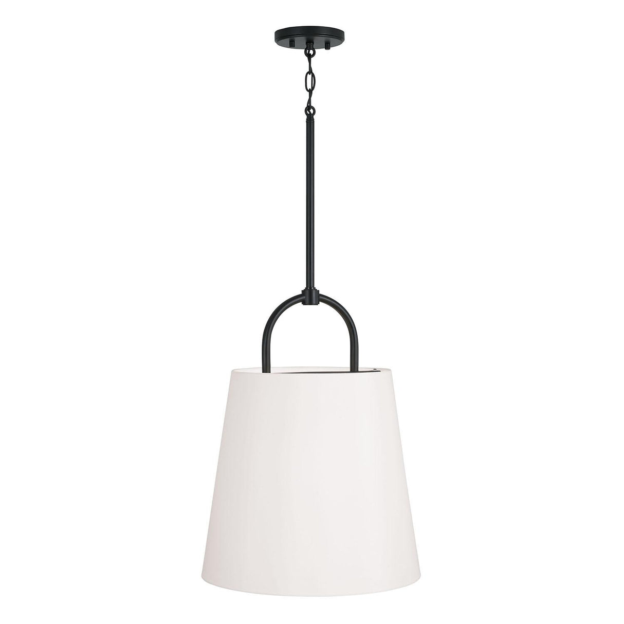 Capital Lighting 349412MB Brody 1 Light Pendant Matte Black