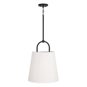 Capital Lighting 349412MB Brody 1 Light Pendant Matte Black