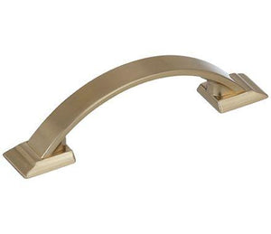 Amerock Cabinet Pull Golden Champagne 3 inch (76 mm) Center to Center Candler 1 Pack Drawer Pull Drawer Handle Cabinet Hardware
