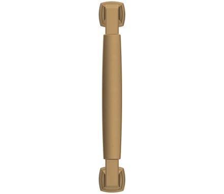 Amerock Cabinet Pull Champagne Bronze 5-1/16 inch (128 mm) Center-to-Center Stature 1 Pack Drawer Pull Cabinet Handle Cabinet Hardware
