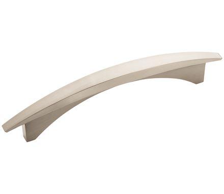 Amerock Cabinet Pull Satin Nickel 5-1/16 inch (128 mm) Center to Center Essential'Z 1 Pack Drawer Pull Drawer Handle Cabinet Hardware