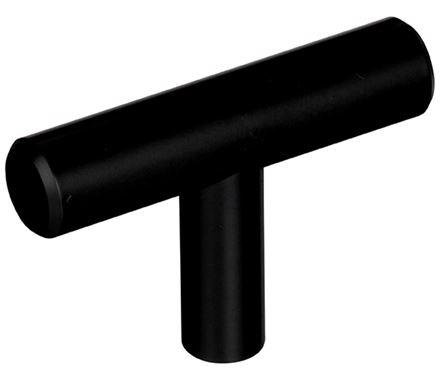 Amerock Cabinet Knob Black Bronze 1-15/16 inch (49 mm) Length Bar Pulls 1 Pack Drawer Knob Cabinet Hardware