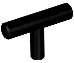 Amerock Cabinet Knob Black Bronze 1-15/16 inch (49 mm) Length Bar Pulls 1 Pack Drawer Knob Cabinet Hardware