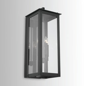 Capital Lighting 934641BK Hunt 4-Light Wall Mount Black