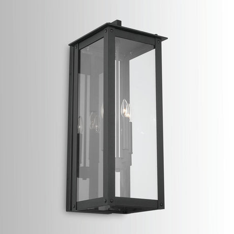 Capital Lighting 934641BK Hunt 4-Light Wall Mount Black