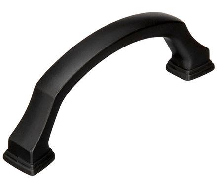 Amerock Cabinet Pull Black Bronze 3 inch (76 mm) Center to Center Revitalize 1 Pack Drawer Pull Drawer Handle Cabinet Hardware