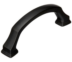 Amerock Cabinet Pull Black Bronze 3 inch (76 mm) Center to Center Revitalize 1 Pack Drawer Pull Drawer Handle Cabinet Hardware