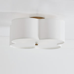 Capital Lighting 4453BG-561 Quinn 4 Light Semi-Flush Brushed Gold