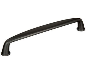 Amerock Cabinet Pull Black Bronze 6-5/16 inch (160 mm) Center to Center Kane 1 Pack Drawer Pull Drawer Handle Cabinet Hardware