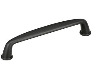 Amerock Cabinet Pull Black Bronze 5-1/16 inch (128 mm) Center to Center Kane 1 Pack Drawer Pull Drawer Handle Cabinet Hardware