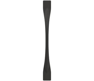 Amerock Cabinet Pull Matte Black 5-1/16 inch (128 mm) Center-to-Center Uprise 1 Pack Drawer Pull Cabinet Handle Cabinet Hardware