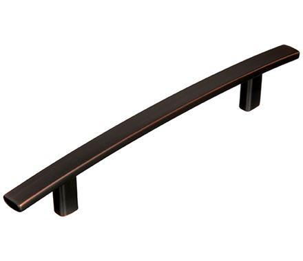 Amerock Cabinet Pull Oil Rubbed Bronze 5-1/16 inch (128 mm) Center to Center Cyprus 1 Pack Drawer Pull Drawer Handle Cabinet Hardware