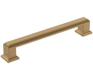Amerock Cabinet Pull Champagne Bronze 5-1/16 inch (128 mm) Center-to-Center Appoint 1 Pack Drawer Pull Cabinet Handle Cabinet Hardware