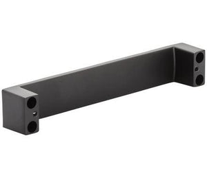 Amerock Cabinet Pull Matte Black 6-5/16 inch (160 mm) Center to Center Calathea 1 Pack Drawer Pull Drawer Handle Cabinet Hardware