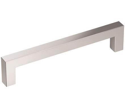 Amerock Cabinet Pull Polished Chrome 5-1/16 inch (128 mm) Center-to-Center Monument 1 Pack Drawer Pull Drawer Handle Cabinet Hardware