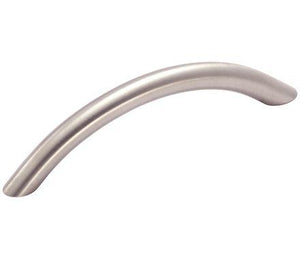 Amerock Cabinet Pull Stainless Steel 3-3/4 inch (96 mm) Center to Center Stainless Steel 1 Pack Drawer Pull Drawer Handle Cabinet Hardware