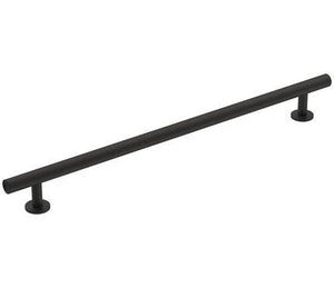 Amerock Cabinet Pull Matte Black 10-1/16 inch (256 mm) Center-to-Center Radius 1 Pack Drawer Pull Cabinet Handle Cabinet Hardware