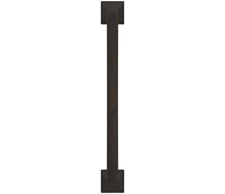 Amerock Cabinet Pull Oil Rubbed Bronze 6-5/16 inch (160 mm) Center-to-Center Ville 1 Pack Drawer Pull Cabinet Handle Cabinet Hardware