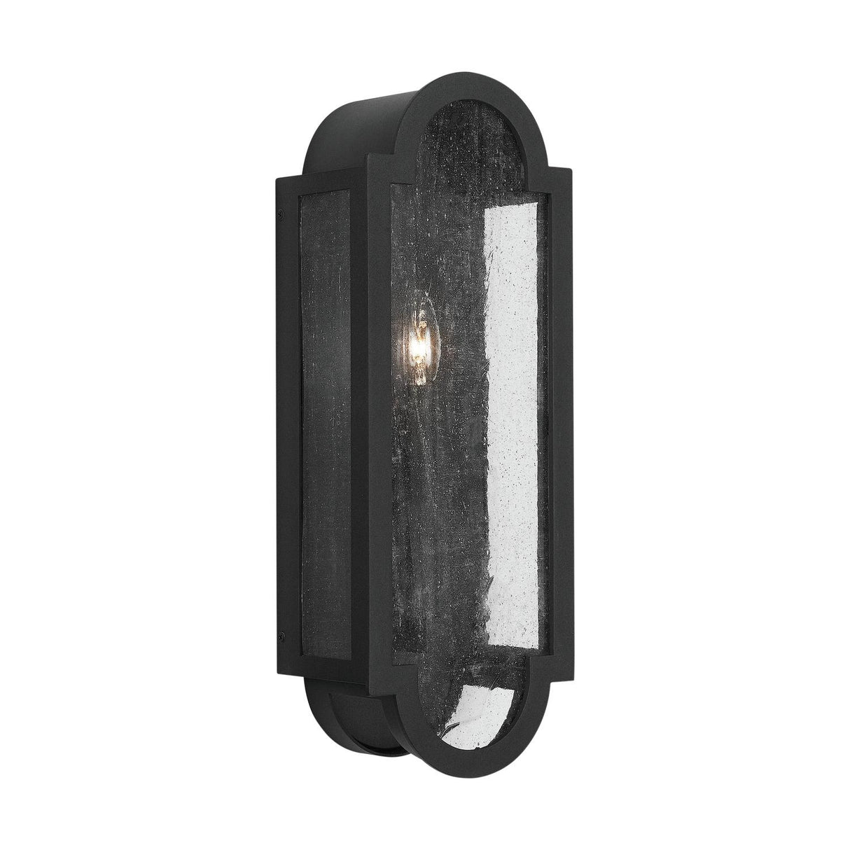 Capital Lighting 934511BK Monroe 1-Light Wall Mount Black