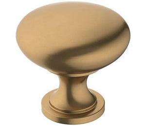 Amerock Cabinet Knob Champagne Bronze 1-1/4 inch (32 mm) Diameter Edona 1 Pack Drawer Knob Cabinet Hardware