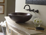 Thompson Traders Flw Antique Copper Bath Sink Guadalupe NS25029-A Antique Copper 
(Smooth Interior/ Hammered Exterior)