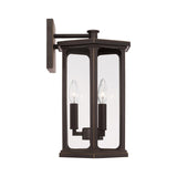 Capital Lighting 946631OZ Walton 3 Light Outdoor Wall Lantern Oiled Bronze