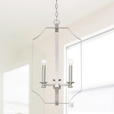 Capital Lighting 540942BN Myles 4 Light Foyer Brushed Nickel