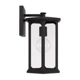 Capital Lighting 946611BK Walton 1 Light Outdoor Wall Lantern Black