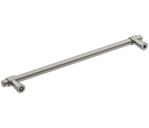 Amerock Cabinet Pull Satin Nickel 8-13/16 inch (224 mm) Center-to-Center Destine 1 Pack Drawer Pull Cabinet Handle Cabinet Hardware