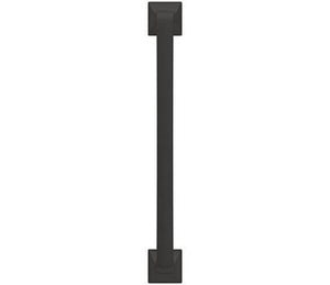 Amerock Cabinet Pull Matte Black 6-5/16 inch (160 mm) Center-to-Center Ville 1 Pack Drawer Pull Cabinet Handle Cabinet Hardware