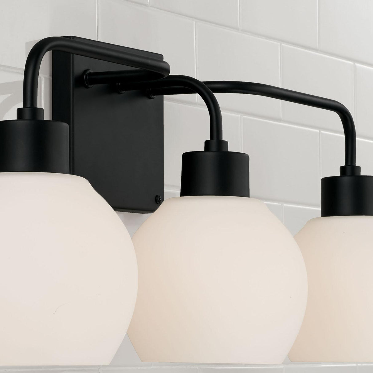 Capital Lighting 120031MB-540 Tanner 3 Light Vanity Matte Black