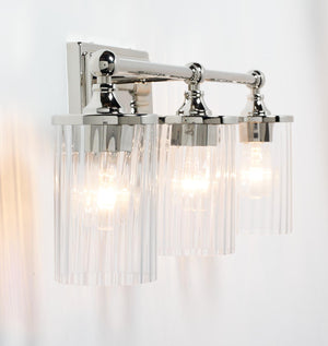 Capital Lighting 120731PN-423 Camden 3 Light Vanity Polished Nickel