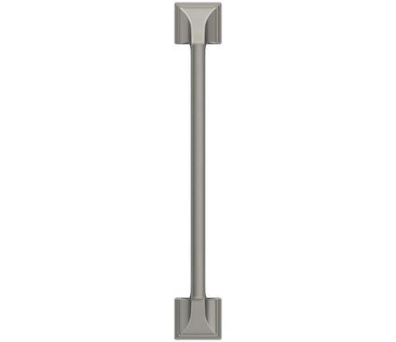 Amerock Cabinet Pull Satin Nickel 6-5/16 inch (160 mm) Center-to-Center Exceed 1 Pack Drawer Pull Cabinet Handle Cabinet Hardware