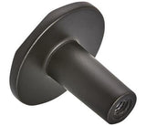 Amerock Cabinet Knob Matte Black 1-3/16 inch (30 mm) Diameter Kamari 1 Pack Drawer Knob Cabinet Hardware