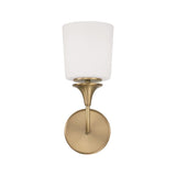 Capital Lighting 648911AD-541 Presley 1 Light Sconce Aged Brass