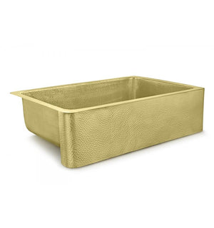 Thompson Traders Brass Lucca Quiroga KSA-3322HPB Semi-Satin Brass
(Hammered)