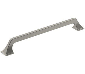 Amerock Cabinet Pull Satin Nickel 8-13/16 inch (224 mm) Center-to-Center Exceed 1 Pack Drawer Pull Cabinet Handle Cabinet Hardware