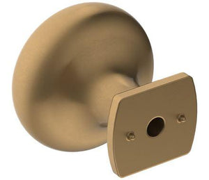 Amerock Cabinet Knob Champagne Bronze 1-1/4 inch (32 mm) Diameter Surpass 1 Pack Drawer Knob Cabinet Hardware