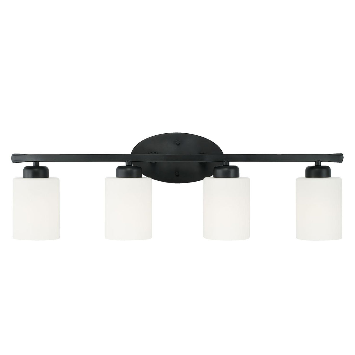 Capital Lighting 115241MB-338 Dixon 4 Light Vanity Matte Black