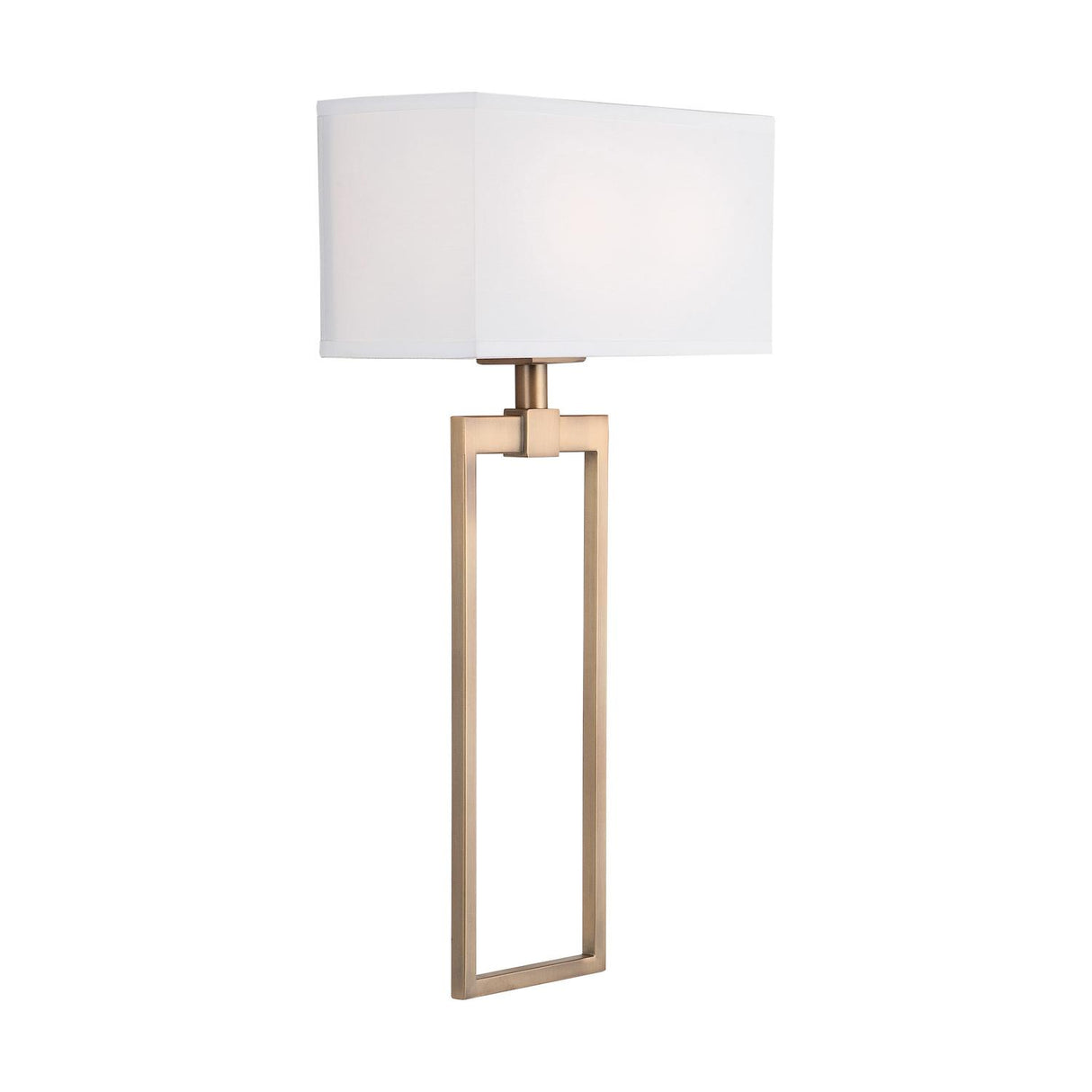 Capital Lighting 633321AD Lynden 2 Light Sconce Aged Brass