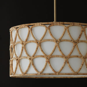 Capital Lighting 347241MA Tulum 4 Light Pendant Matte Brass