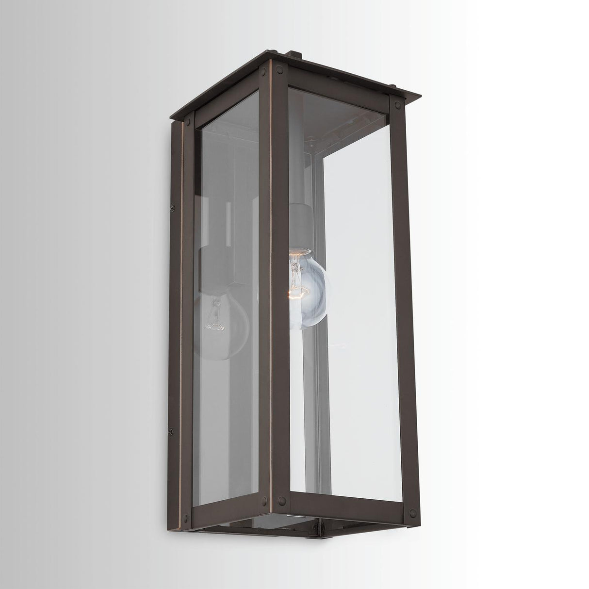 Capital Lighting 934612OZ Hunt 1-Light Wall Mount Oiled Bronze