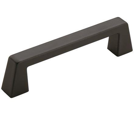 Amerock Cabinet Pull Black Bronze 3-3/4 inch (96 mm) Center to Center Blackrock 1 Pack Drawer Pull Drawer Handle Cabinet Hardware