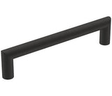 Amerock Cabinet Pull Matte Black 5-1/16 inch (128 mm) Center-to-Center Revolve 1 Pack Drawer Pull Cabinet Handle Cabinet Hardware