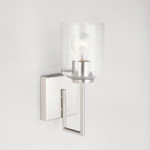 Capital Lighting 639311BN-500 Carter 1 Light Sconce Brushed Nickel
